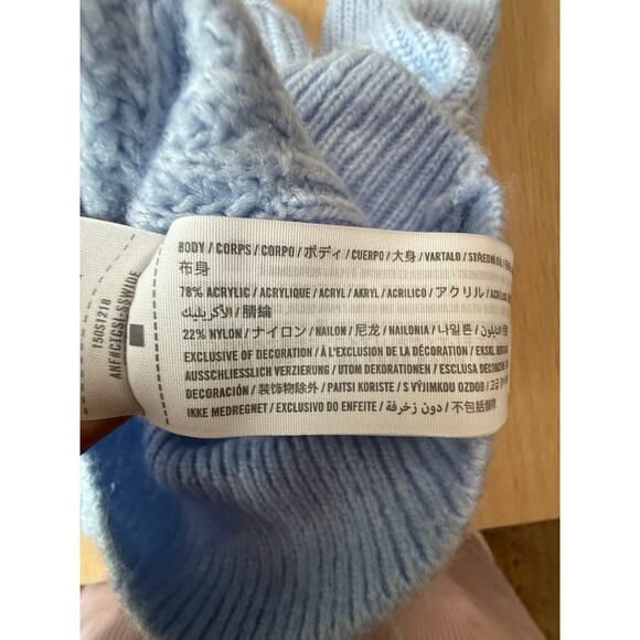 Abercrombie & Fitch Cropped Knit Cardigan with Pearls Bottoms Size XXS 2333 - Picture 8 of 9